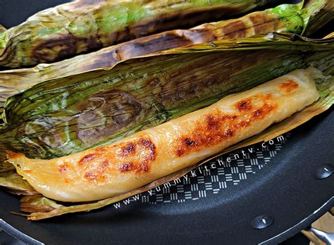 tupig  frying pan yummy kitchen