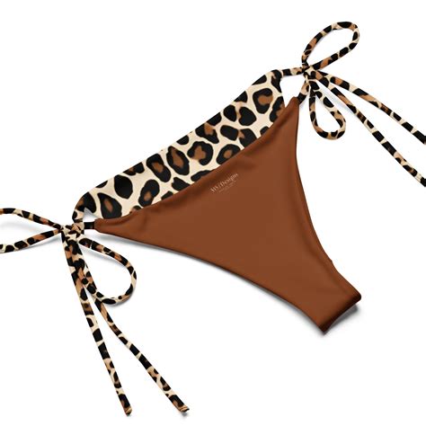 Trendy Leopard Bikini Two Piece Swimsuit For Summer Vibes Poolside Or Vegas Fun Leopard Print
