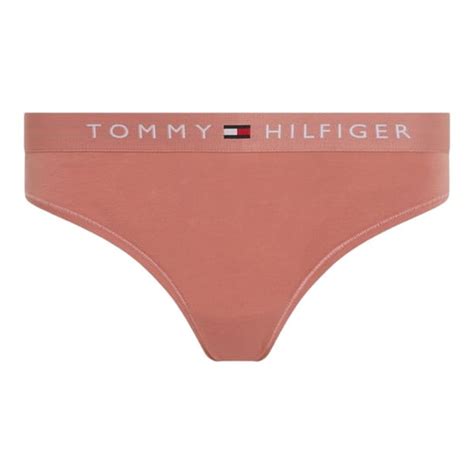 TOMMY HILFIGER BIKINI DAMSKIE MAJTKI 1P RÓŻOWE r M Tommy Hilfiger