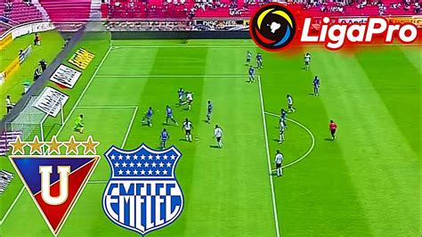 Liga De Quito Vs Emelec En Vivo Liga Pro Ecuador Youtube