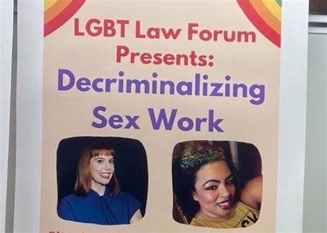 Decriminalizing Sex Work Hosted By Lgbt Law Forum Irish Rover