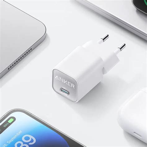 Зарядное устройство сетевое Type-C 30W 3A Anker PowerPort Nano III ...