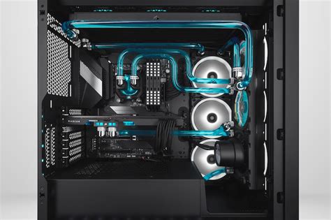 Corsairs 5000d Rgb Hydro X Edition Comes With A Pump And Reservoir Combo Pre Installed