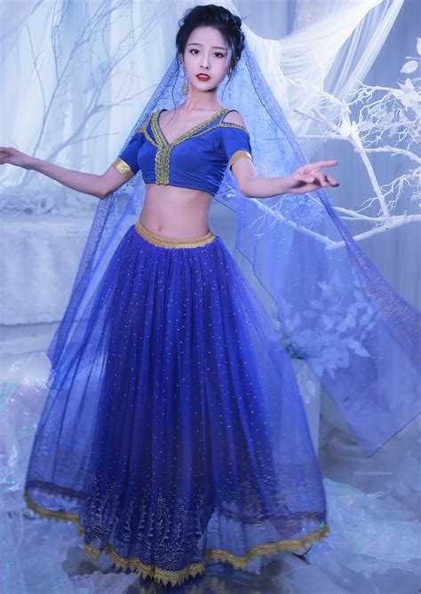 Arabian Princess Costumes Belly Dance Outfit Indian Dance Etsy