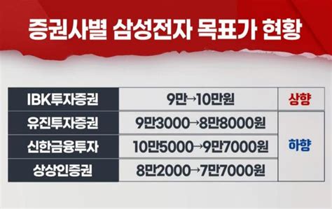 영상10만전자 Vs 7만전자 엇갈린 전망삼성전자 반등하려면 네이트 뉴스