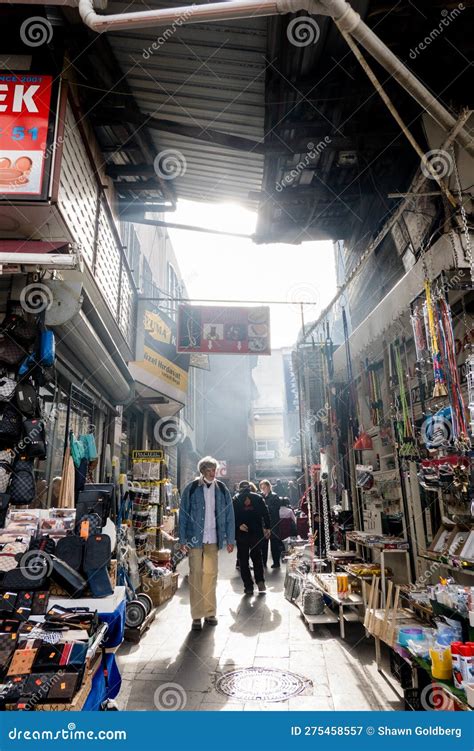 The Market Outside The Spice Market In Istanbul Turkey Editorial