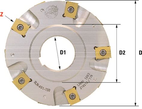 Scheibenfräser mit LN..1403.. SLN-601-Typ | Scheibenfräser ...