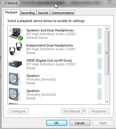 No sound from TV when Laptop connected to TV by HDMI. (Video... - HP Support Community - 690389