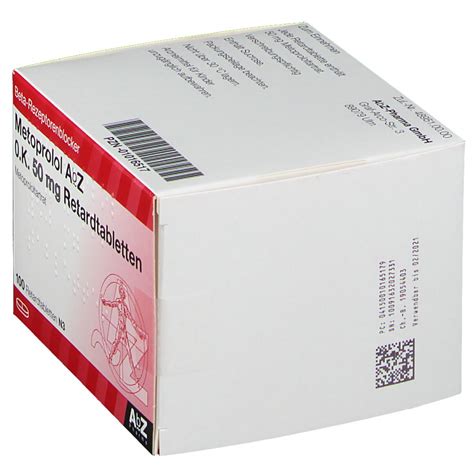 Metoprolol Abz 0 K 50mg 100 St Mit Dem E Rezept Kaufen Shop Apotheke