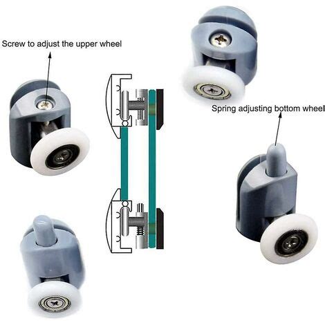 Roulette Porte Coulissante Douche Pi Ces Roulettes Pour Porte De