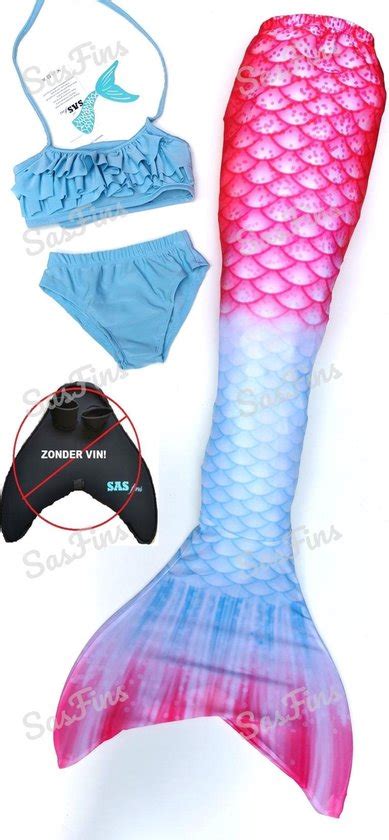 Zeemeerminstaart Met Bikini Pastel Maat Zonder Monovin Bol