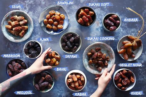 17 Different Varieties Of Dates Dattelmann