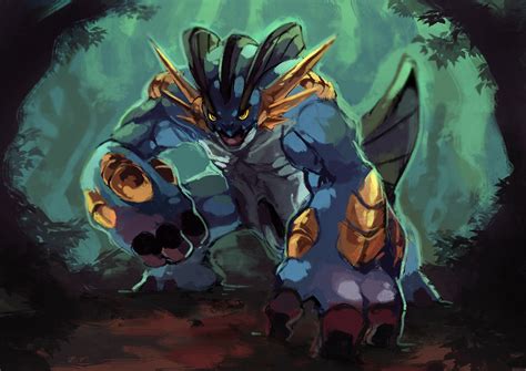 Mega Swampert By Garmmon On Deviantart