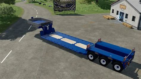 Remorque Goldhofer Stz Vp V Fs Mod Farming Simulator Mod