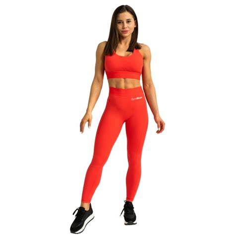 Športni nedrček Limitless Hot Red GymBeam GymBeam si