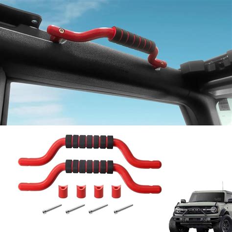 Amazon Poetryxiao Bronco Front Roll Bar Aluminum Alloy Grab