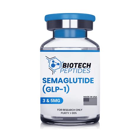 Buy Semaglutide GLP 1 Peptide 3mg 5mg Biotech Peptides