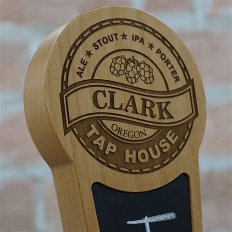 Personalized Custom Beer Tap Handle Laser Engraved With Etsy