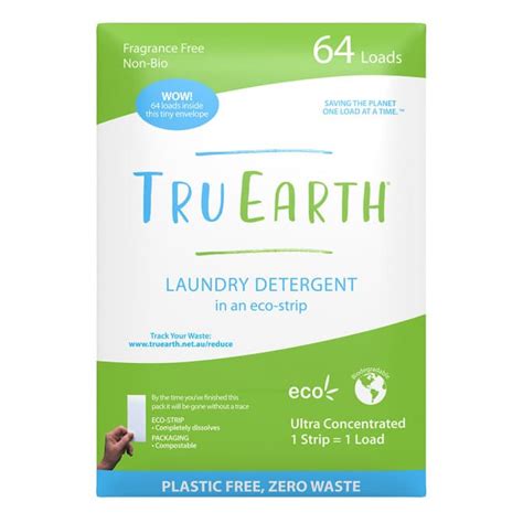 Shop Tru Earth Eco Strips Laundry Detergent Fragrance Free Loads Online