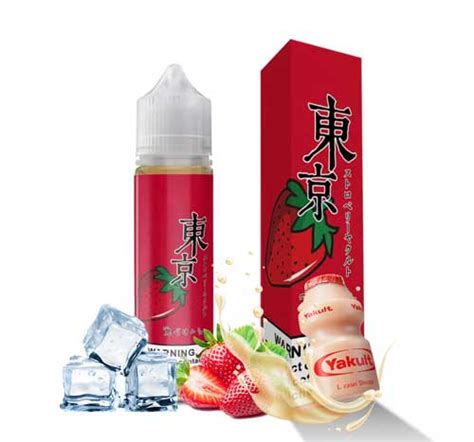 Tokyo Iced Strawberry Yakult Vape Jeddah Tokyo Strawberry Yakult Jeddah