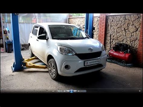 Установка защиты двигателя на Toyota Passo 1,0 Тойота Пассо 2016 года ...