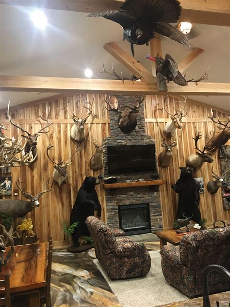 Hunting Cabin Decor Trophy Room Inspiration