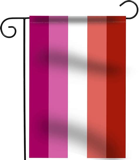 Sunset Les Lesbian Garden Flag Support Pride Love LGBTQ Gay Bisexual Pansexual House