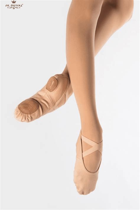 Media Punta lona elástica FR Duval nude Arabesque Colombia