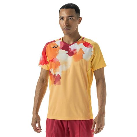 Yonex Men S Crew Shirt Ex Saffron Kopen Kw Flex Racket