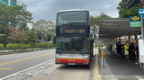 Smrt Buses Man Nd F A Batch Smb E On Service Departing