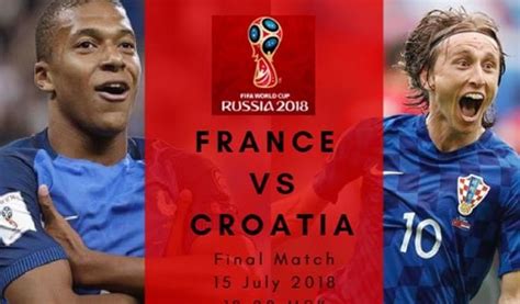 Live Russia 2018 Final France Vs Croatia Daily Trust