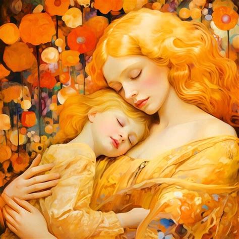 mother child mom daughter mom baby gir digital arts  irina bast