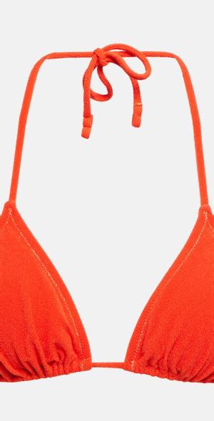 Reina Olga Susan Terry Triangle Bikini Top