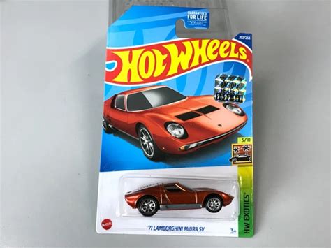 Hot Wheels Super Treasure Hunt Sth Factory Scell E Lamborghini Miura Eur