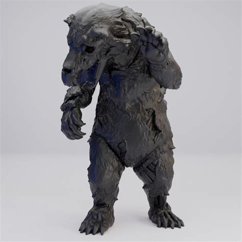 Hot Goblin アンデッドベアC ミニチュア ホットゴブリン 怪物フィギュア