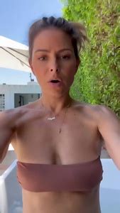 INSTA VID RG Maria Menounos Bikini Cold Plunge 8 26 23 Phun
