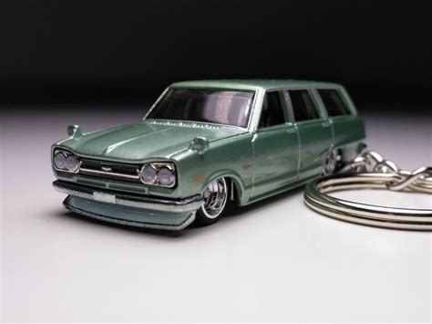 Nissan Skyline C Wagon Hot Wheels Keychain Etsy