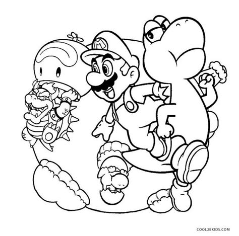 Kleurplaat Super Mario D Land Coloriage Mario Kleurplaten The Best