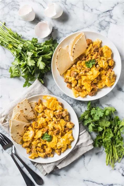 Chorizo And Eggs Isabel Eats {easy Mexican Recipes}