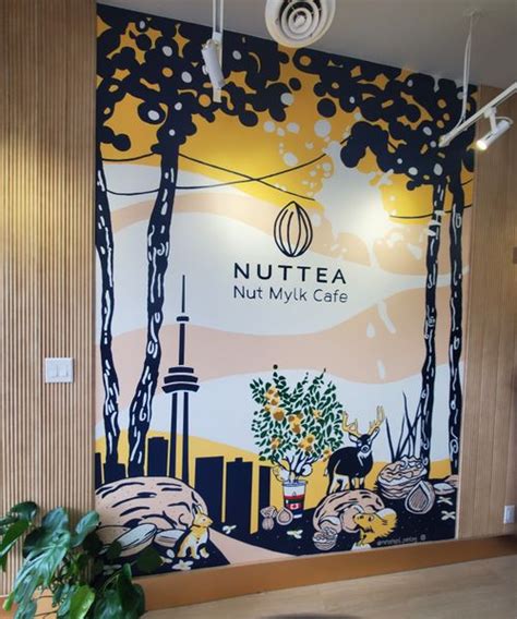 Bubble Tea Mural By Natasha Pelley Smith In Barrie