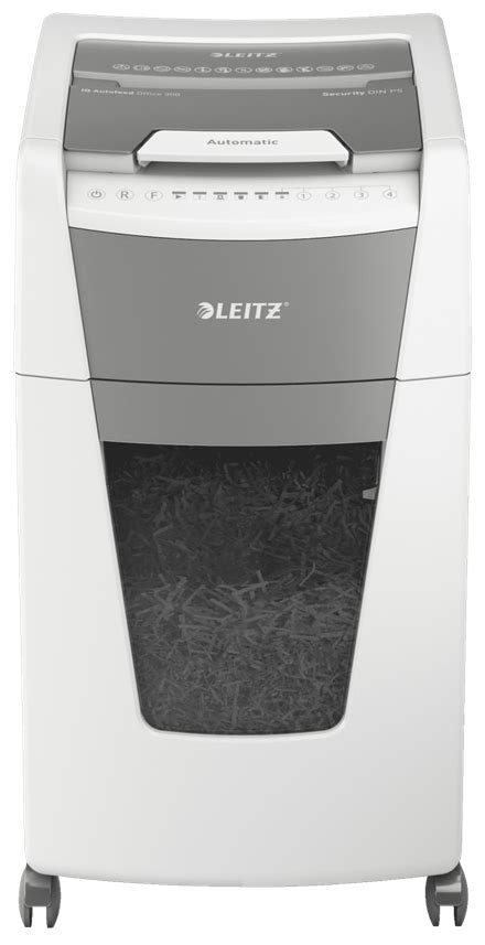 Leitz IQ Autofeed Office 300 Automatic Micro Cut Paper Shredder P5 60L