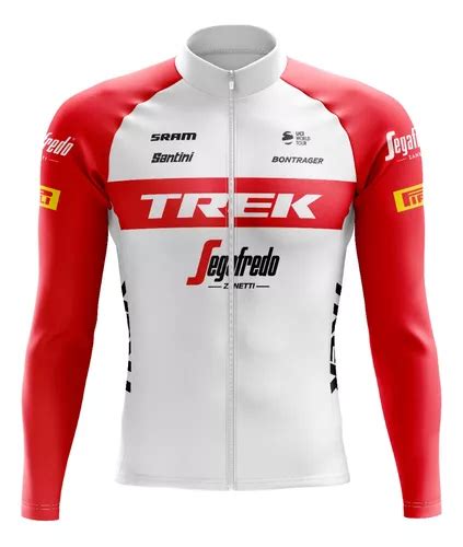 Jersey Ciclismo Ruta Mtb Trek 2023 Rojo Manga Larga MercadoLibre