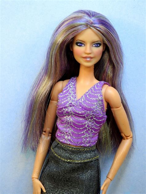 Barbie Doll Nude Repaint Reroot Fashionista Made To Move Etsy