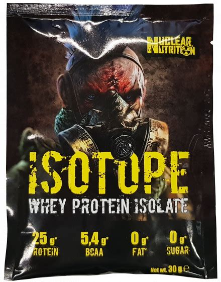 Nuclear Nutrition Isotope Whey Protein Isolate 30 G Nuclearnutrition Eu