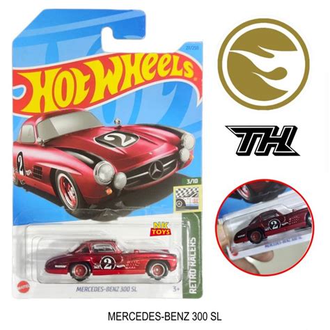 Mercedes Benz Sl Sth Super Treasure Hunt Sth Hot Wheels