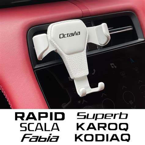 Gravity Mobilephone Holder Auto Accessories For Skoda Octavia Fabia ...