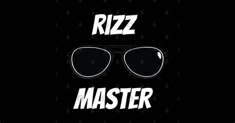 Rizz Master Rizz Sticker Teepublic