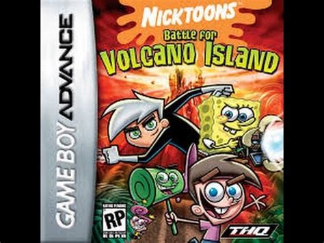 Nicktoons Battle For Volcano Island Gba Walkthrough Full Youtube