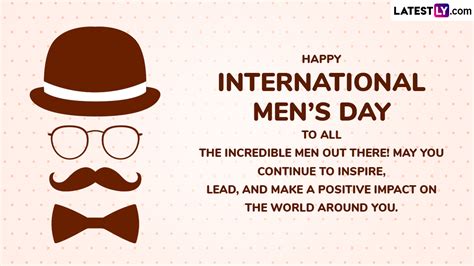 International Mens Day Messages And Greetings Wish Happy Mens