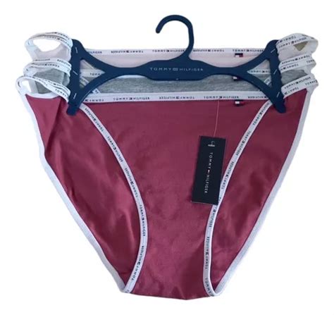 Pack De Calz N Bikini Tommy Hilfiger Originales Talla L G Meses Sin Inter S